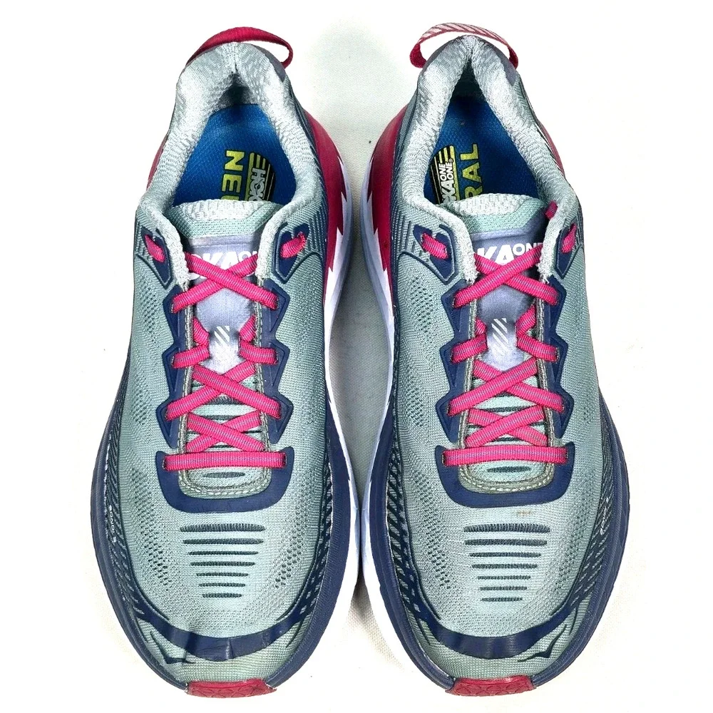 Hoka One One Women's Size 10.5 Running Shoes AVIG (Aquifer/Vintage Indigo)